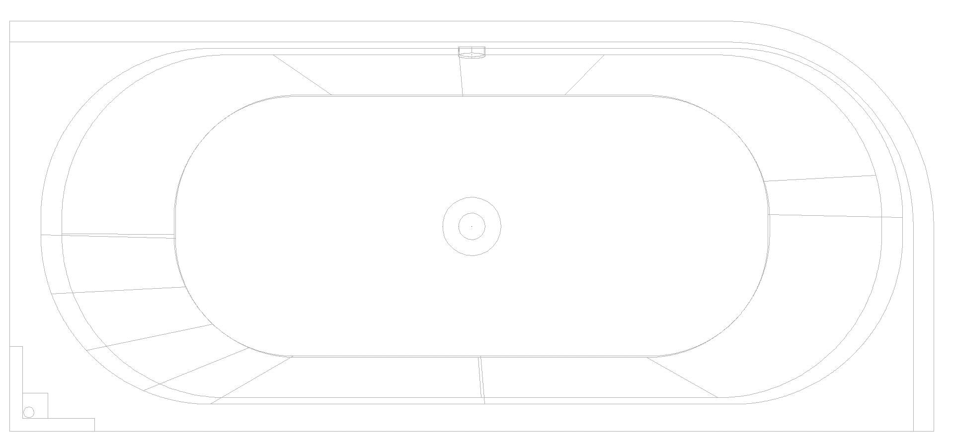 KALDEWEI MEISTERSTÜCK CENTRO DUO 1 LINKS ECKEINBAU (2-SEITIG) Badewanne, 1800x800 mm, Modell-Nr: 1136-4041