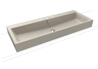 PURO AUFSATZWASCHTISCH (RANDHÖHE 120 MM) KALDEWEI - PURO AUFSATZWASCHTISCH (RANDHÖHE 120 MM)