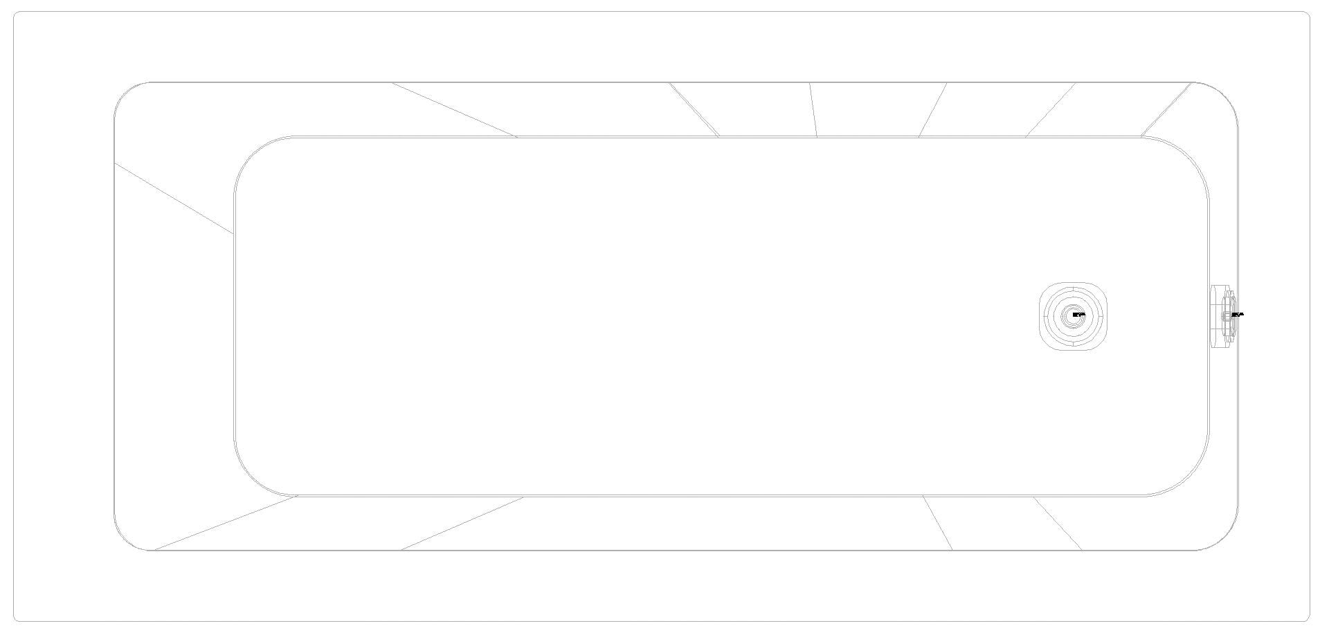 KALDEWEI PURO NEXT Badewanne, 1700x800 mm, Modell-Nr: 1426