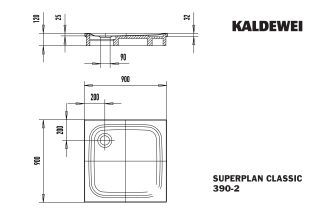 SUPERPLAN Duschfläche KALDEWEI - SUPERPLAN Duschfläche