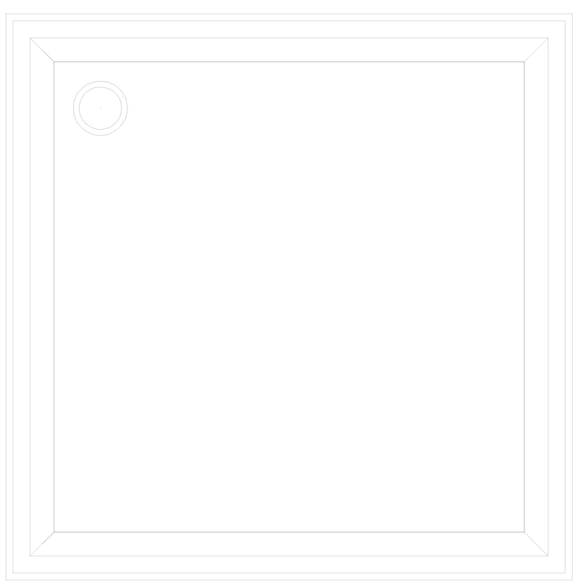 KALDEWEI DUSCHPLAN MIT WANNENTRÄGER Duschfläche, 1200x1200x32 mm, Modell-Nr: 422-2