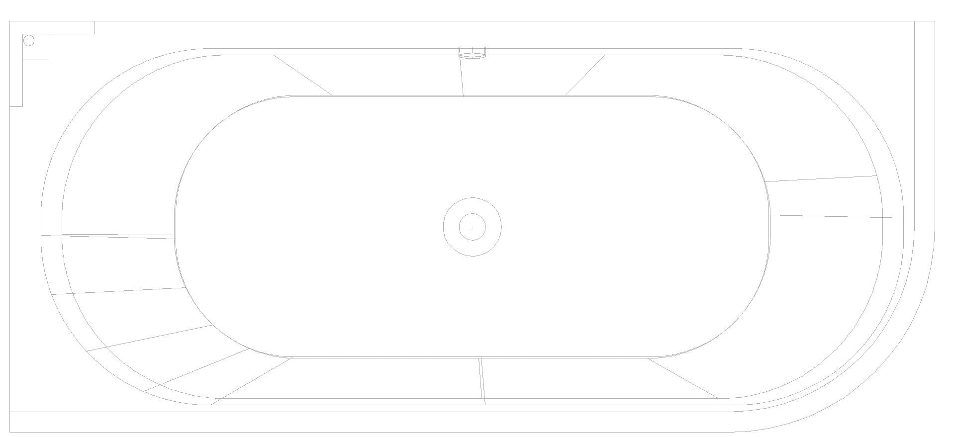 KALDEWEI MEISTERSTÜCK CENTRO DUO 1 RECHTS ECKEINBAU (2-SEITIG) Badewanne, 1800x800 mm, Modell-Nr: 1137-4040