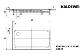 SUPERPLAN Duschfläche KALDEWEI - SUPERPLAN Duschfläche