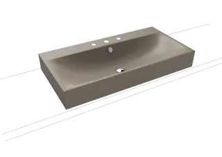 SILENIO AUFSATZWASCHTISCH (RANDHÖHE 120 MM) KALDEWEI - SILENIO AUFSATZWASCHTISCH (RANDHÖHE 120 MM)