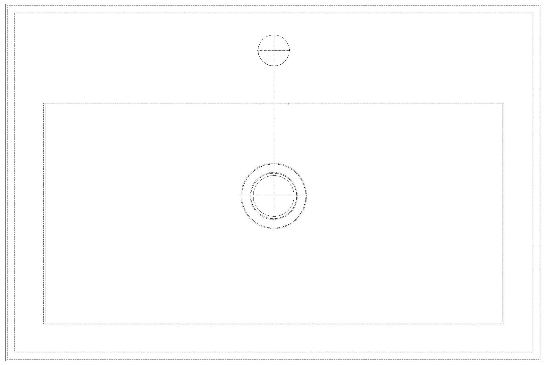 KALDEWEI OBJECT Q Einbauwaschtisch 600x400x14 mm, Modell-Nr: 3196