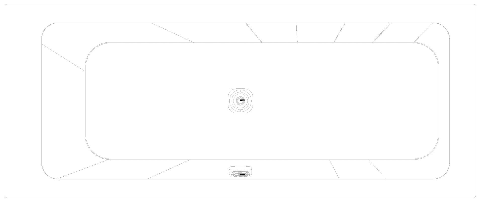 KALDEWEI PURO NEXT COMBI Badewanne, 1700x700 mm, Modell-Nr: 1433