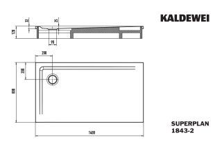 SUPERPLAN Duschfläche KALDEWEI - SUPERPLAN Duschfläche