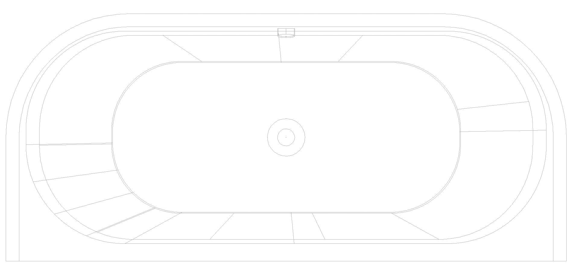 KALDEWEI MEISTERSTÜCK CENTRO DUO 2 Badewanne, 1700x750 mm, Modell-Nr: 1131-4041