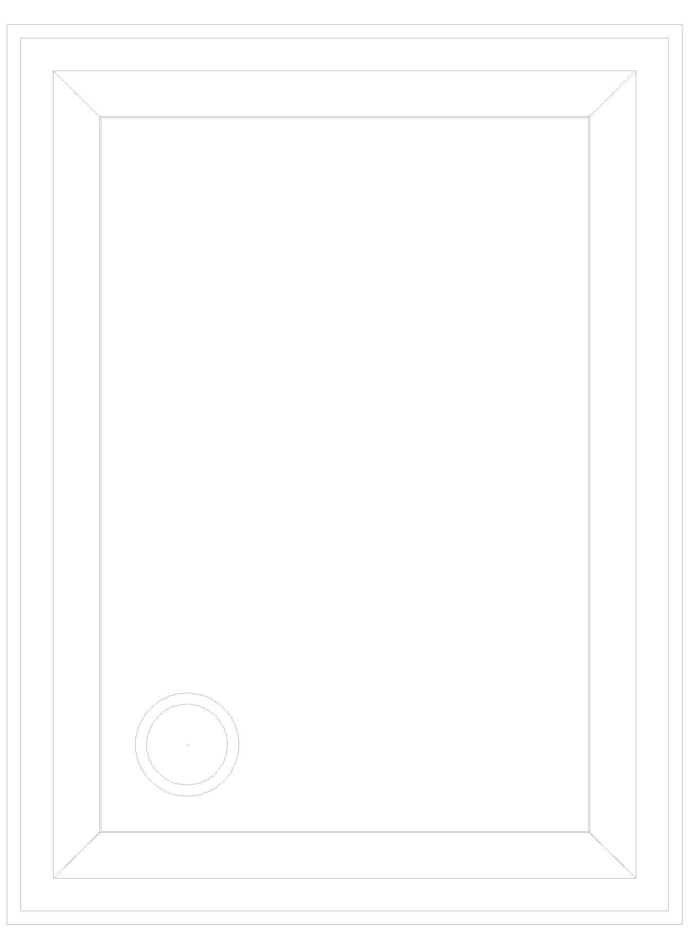 KALDEWEI DUSCHPLAN MIT WANNENTRÄGER Duschfläche, 750x1000x32 mm, Modell-Nr: 416-2