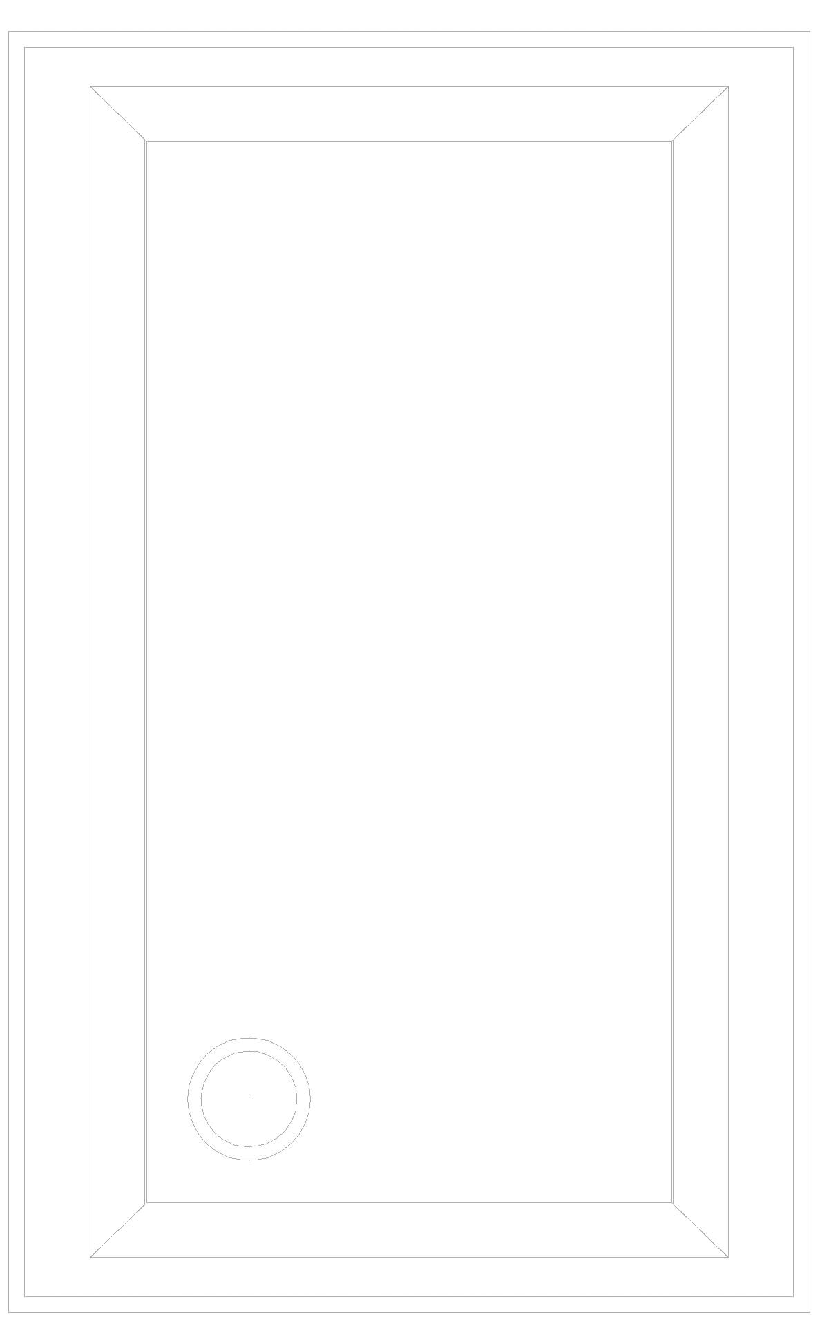 KALDEWEI DUSCHPLAN MIT WANNENTRÄGER Duschfläche, 750x1200x32 mm, Modell-Nr: 417-2