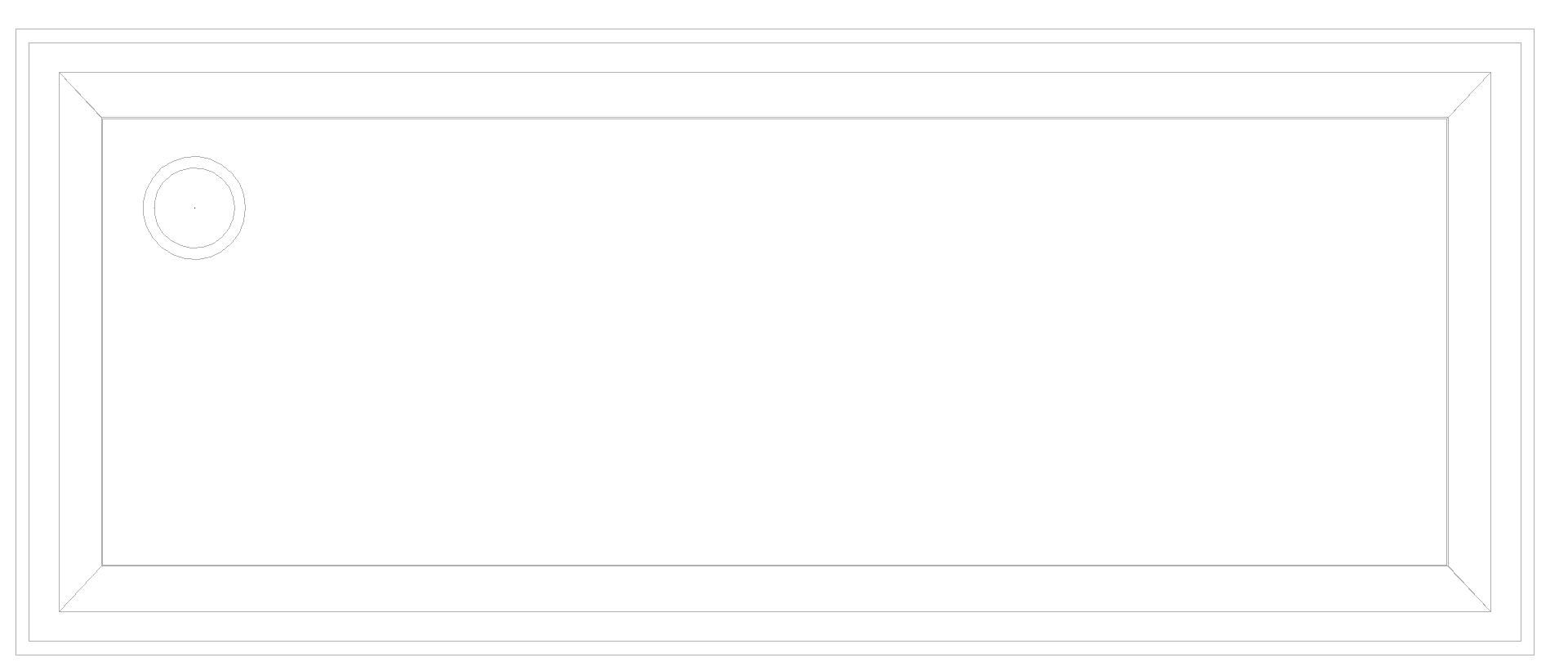 KALDEWEI DUSCHPLAN MIT WANNENTRÄGER Duschfläche, 750x1400x32 mm, Modell-Nr: 425-2