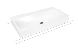 SILENIO AUFSATZWASCHTISCH (RANDHÖHE 120 MM) KALDEWEI - SILENIO AUFSATZWASCHTISCH (RANDHÖHE 120 MM)
