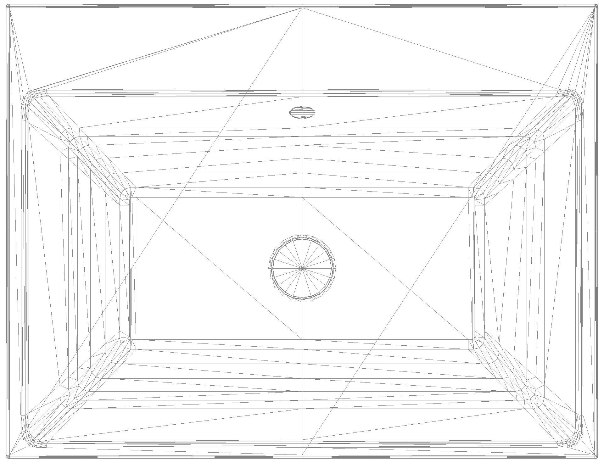 KALDEWEI PURO AUFSATZWASCHTISCH (RANDHÖHE 120 MM) 600x460x120 mm, Modell-Nr: 3157