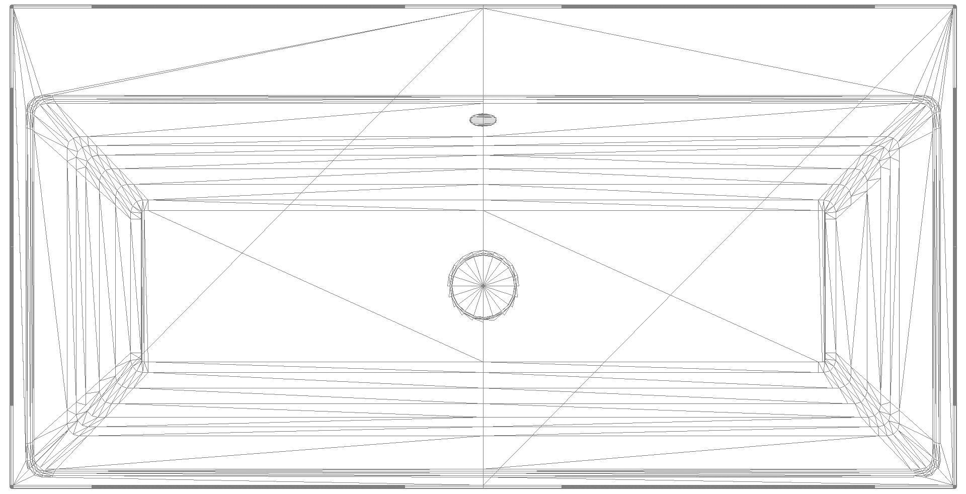 KALDEWEI PURO AUFSATZWASCHTISCH (RANDHÖHE 120 MM) 900x460x120 mm, Modell-Nr: 3158