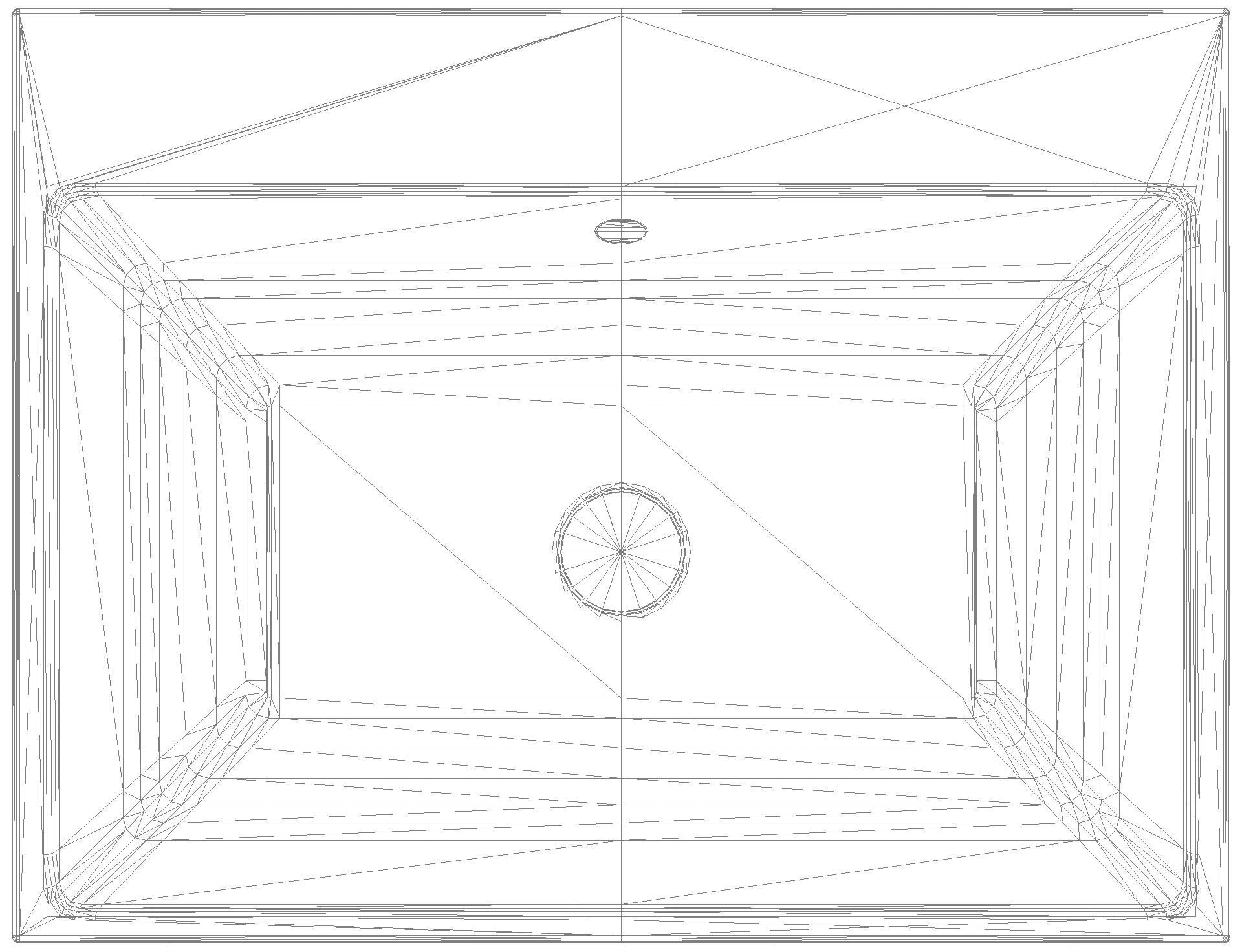 KALDEWEI PURO AUFSATZWASCHTISCH (RANDHÖHE 40 MM) 600x460x40 mm, Modell-Nr: 3154