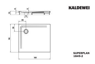 SUPERPLAN Duschfläche KALDEWEI - SUPERPLAN Duschfläche
