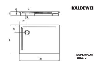 SUPERPLAN Duschfläche KALDEWEI - SUPERPLAN Duschfläche