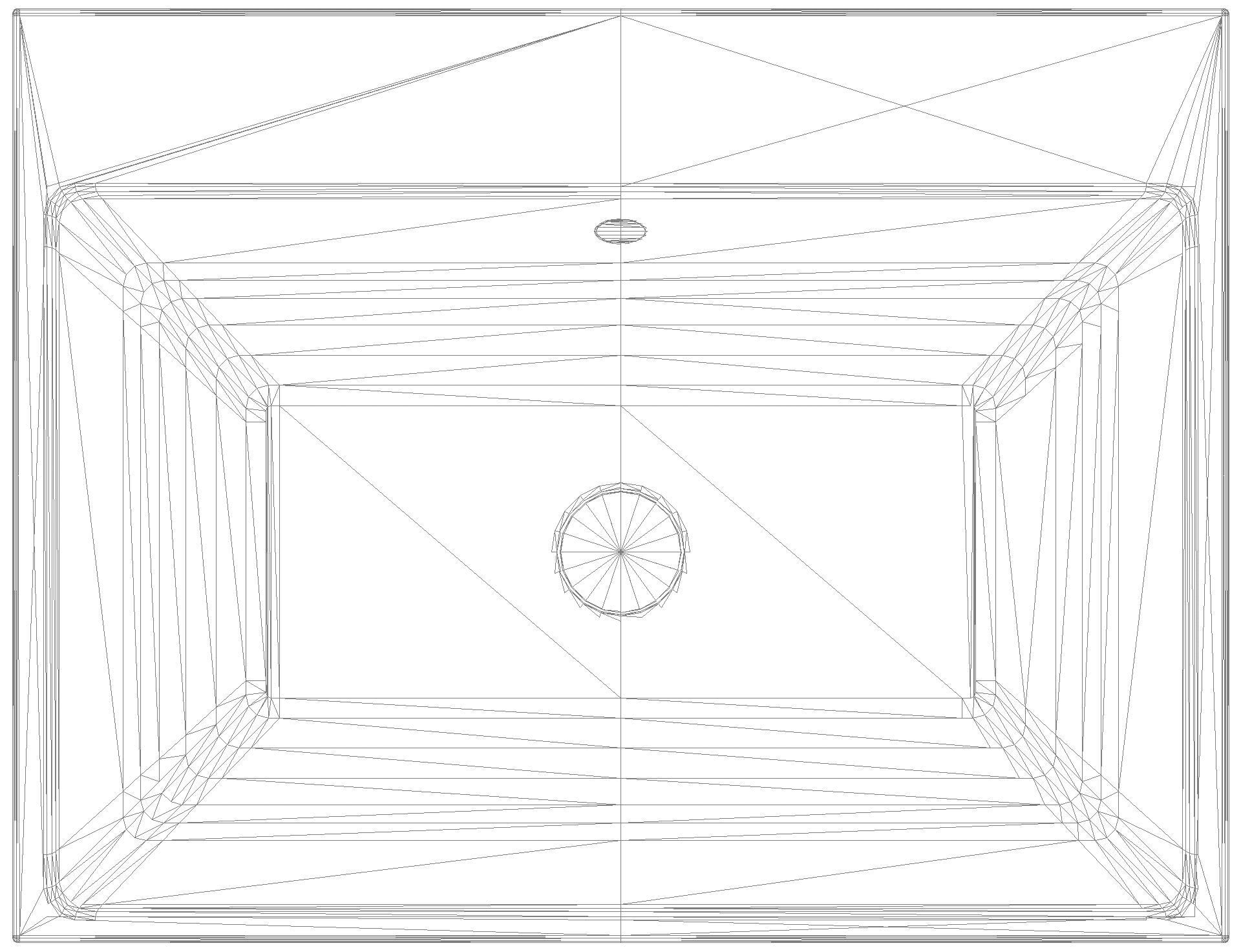 KALDEWEI PURO EINBAUWASCHTISCH 600x460x14 mm, Modell-Nr: 3151