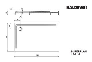 SUPERPLAN Duschfläche KALDEWEI - SUPERPLAN Duschfläche