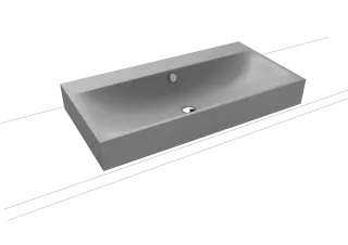 SILENIO AUFSATZWASCHTISCH (RANDHÖHE 120 MM) KALDEWEI - SILENIO AUFSATZWASCHTISCH (RANDHÖHE 120 MM)