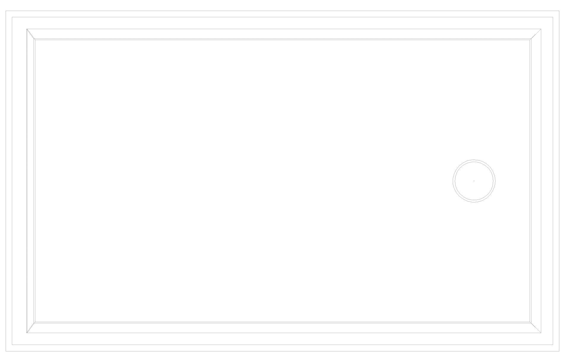 KALDEWEI CAYONOPLAN Duschfläche, 800x1300x40 mm, Modell-Nr: 2264-1