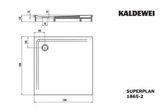 SUPERPLAN Duschfläche KALDEWEI - SUPERPLAN Duschfläche