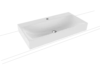 SILENIO AUFSATZWASCHTISCH (RANDHÖHE 120 MM) KALDEWEI - SILENIO AUFSATZWASCHTISCH (RANDHÖHE 120 MM)