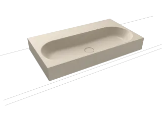 CENTRO AUFSATZWASCHTISCH (RANDHÖHE 120 MM) KALDEWEI - CENTRO AUFSATZWASCHTISCH (RANDHÖHE 120 MM)