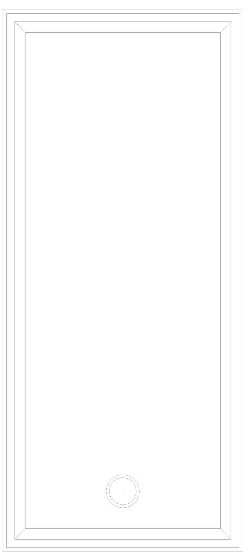 KALDEWEI CAYONOPLAN Duschfläche, 800x1800x40 mm, Modell-Nr: 2224-1