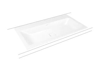 CONO EINBAUWASCHTISCH KALDEWEI - CONO EINBAUWASCHTISCH