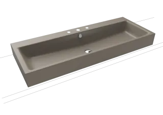 PURO AUFSATZWASCHTISCH (RANDHÖHE 120 MM) KALDEWEI - PURO AUFSATZWASCHTISCH (RANDHÖHE 120 MM)
