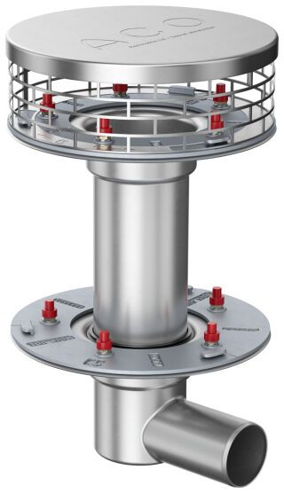 ACO Flachdachkomplettablauf Variant-Spin – 2-teilig zur Freispiegelentwässerung ACO Haustechnik - ACO Flachdachkomplettablauf Variant-Spin – 2-teilig zur Freispiegelentwässerung