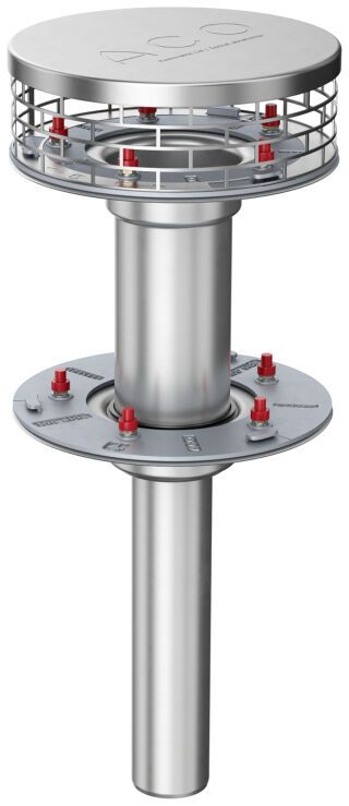 ACO Flachdachkomplettablauf Variant-Spin – 2-teilig zur Freispiegelentwässerung ACO Haustechnik - ACO Flachdachkomplettablauf Variant-Spin – 2-teilig zur Freispiegelentwässerung