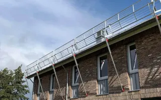 Geländersysteme zur Absturzsicherung Geländersysteme zur Absturzsicherung