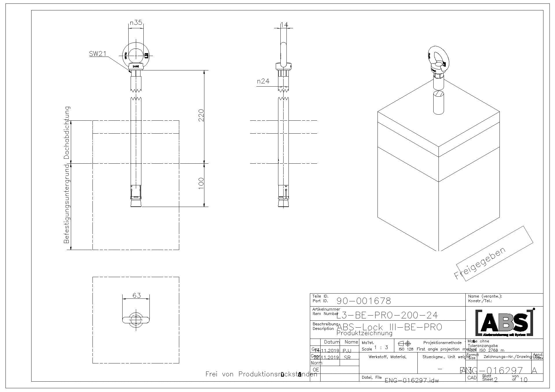 ABS-Lock III-BE Pro-24