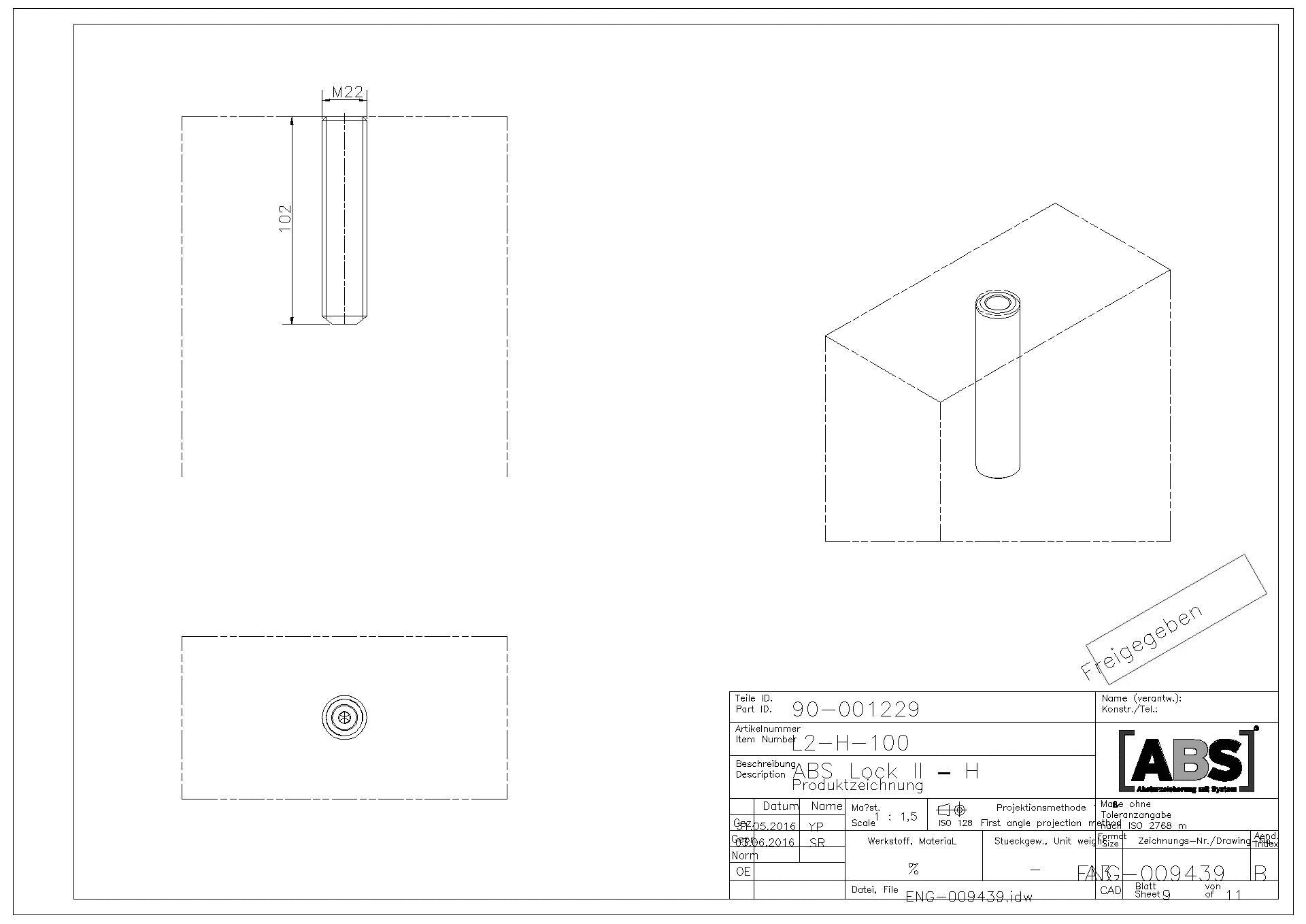 ABS Safety - 08 ABS-Lock I+II (für Holz)