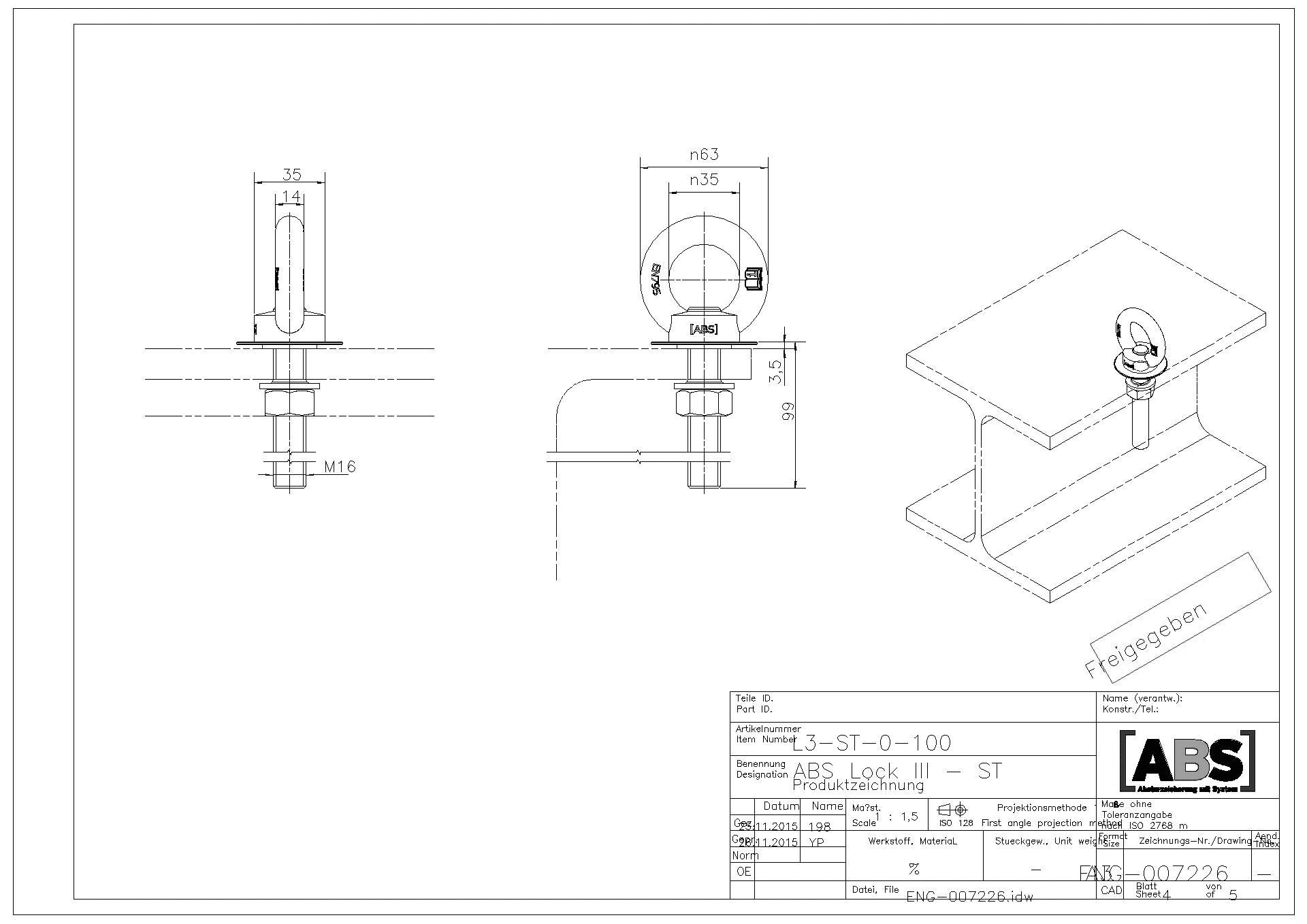 ABS Safety - ABS-Lock III-ST