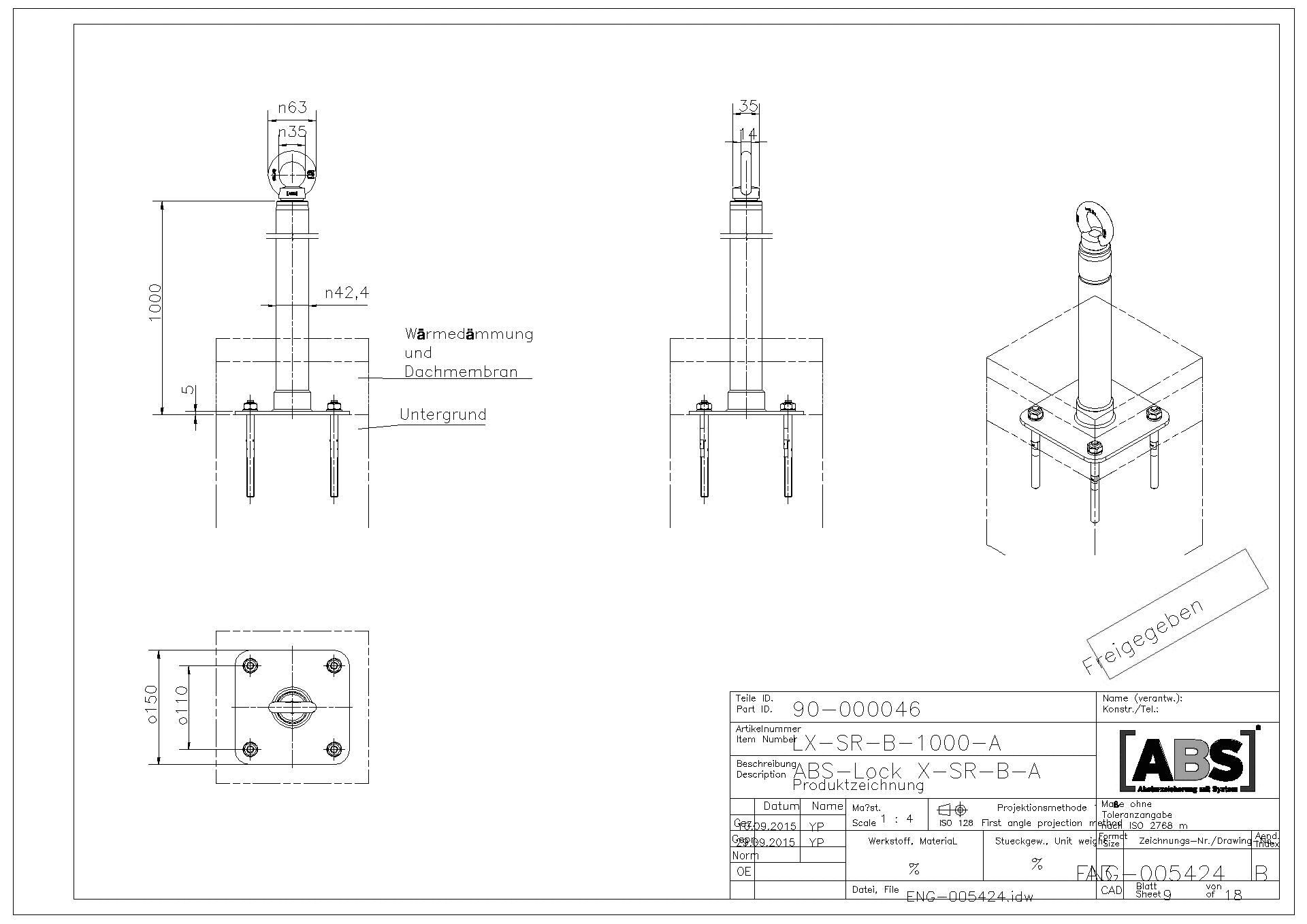 ABS Safety - ABS-Lock X-SR-B-A
