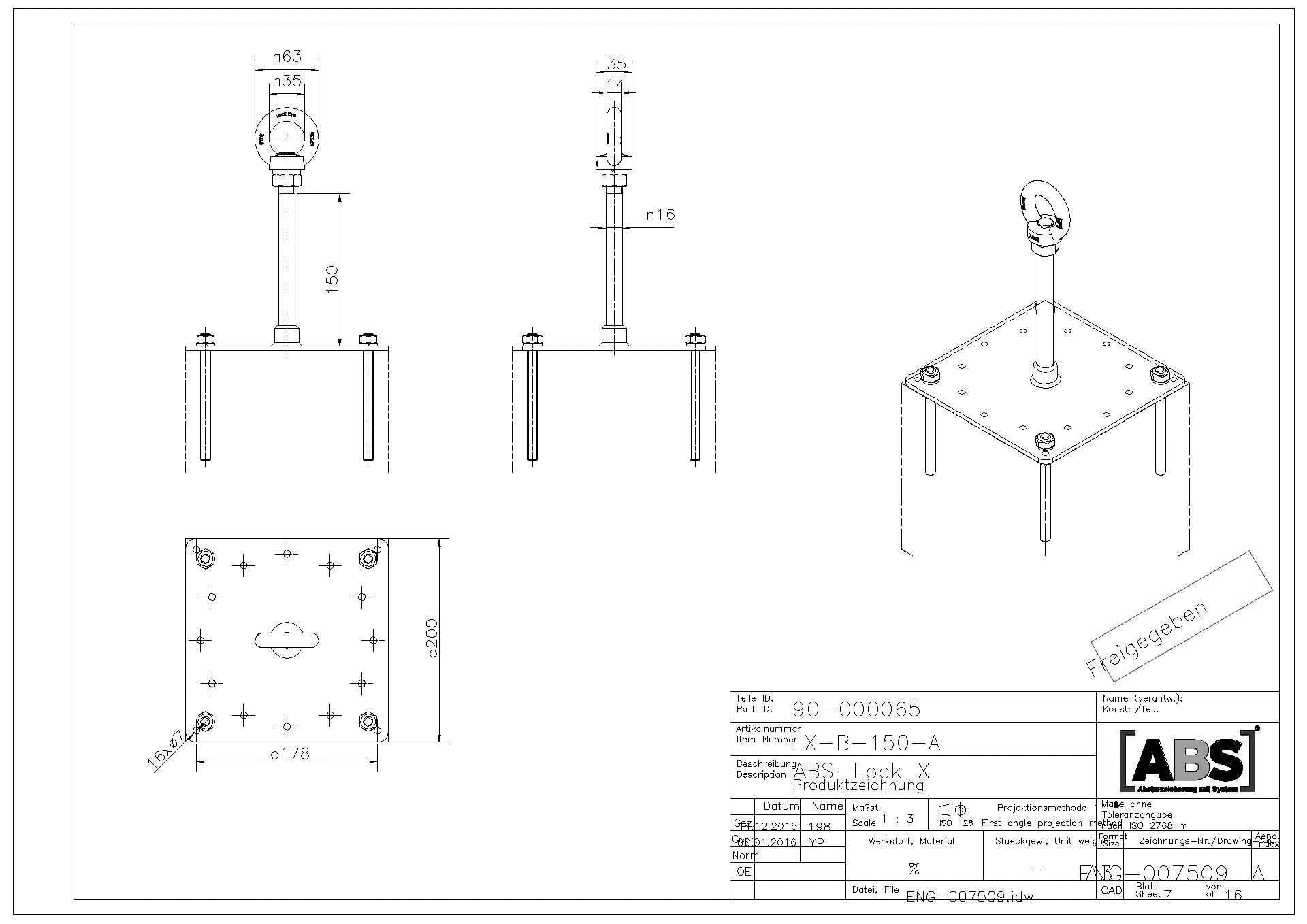 ABS Safety - ABS-Lock X-B-A