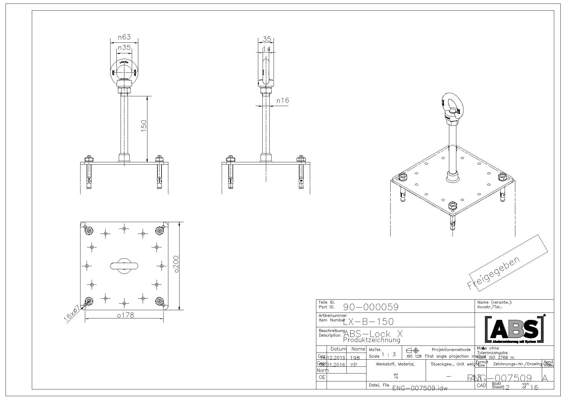 ABS Safety - ABS-Lock X-B