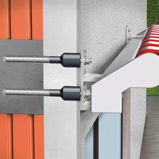 Würth Abstandsmontagesystem AMO®-Therm für gedämmte Untergründe
