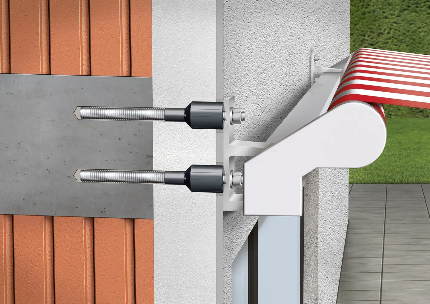 Neuheiten in der Befestigungstechnik: Abstandsmontagesysteme, Bauwerksverstärkung Neuheiten in der Befestigungstechnik: Abstandsmontagesysteme, Bauwerksverstärkung