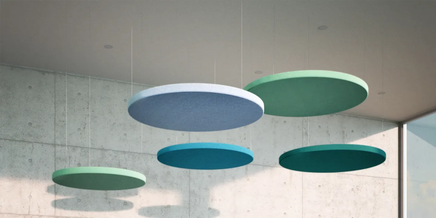 Individuelle Design-Schallabsorber zur Verbesserung der Raumakustik Individuelle Design-Schallabsorber zur Verbesserung der Raumakustik