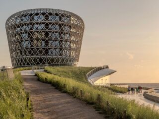Vom Strand aufs Gründach.