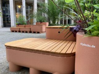 Modulare Stadtmöbel für lebenswertere Straßenräume