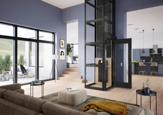 Homelift | Plattformsenkrechtlift für Innen Homelift | Plattformsenkrechtlift für Innen