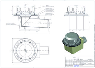 LORO-DRAINLET® DL Flachdachabläufe Serie 84 LOROWERK - LORO-DRAINLET® DL Flachdachabläufe Serie 84