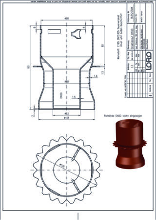 LORO-X Balkondirektablauf LOROWERK - LORO-X Balkondirektablauf
