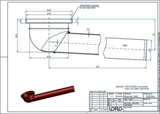 LORO-X Balkondirektablauf LOROWERK - LORO-X Balkondirektablauf