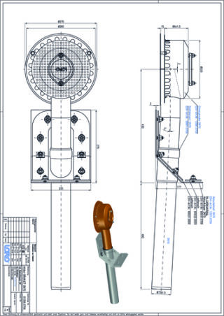 LOROWERK - LORO-DRAINJET® Attikaablauf, Serie 62